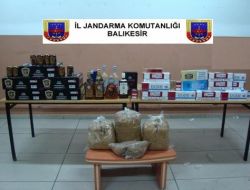 Balıkesir'de Kaçak Sigara Ve İçki