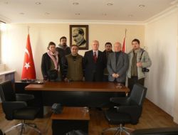 Gazetecilerden Yeni Atanan Emniyet Müdürü'ne Ziyaret