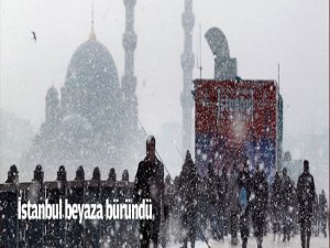 İstanbul' Yine Beyaza Büründü