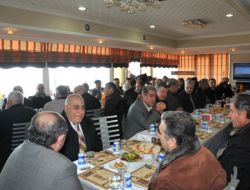 Emekli Emniyet Mensupları Yemekte Buluştu