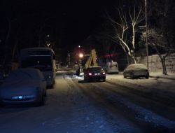 Şile’de Kapanan Yollar İçin Ekipler Seferber Oldu