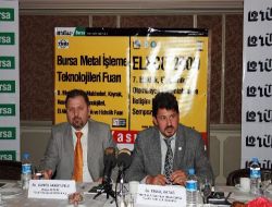 Bursa Metal İşleme Teknolojileri Fuarı Bursa'da Başlıyor