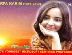Pakistan, Genç Yaşta Ölen Dahi Arfa Karim İçin Posta Pulu Yaptı