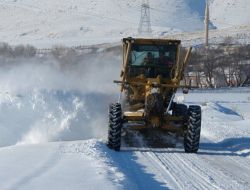 Erzurum'da Kar Temizleme Çalışmaları Sürüyor