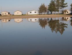 Hatay'da Meralar Su Altında Kaldı