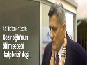 Ölüm sebebi, kalp krizi değil!