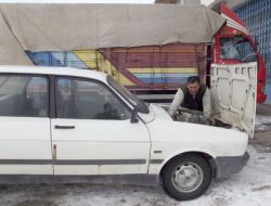 Soğuk Havalar Oto Tamircilerinin İşini De Zorlaştırıyor