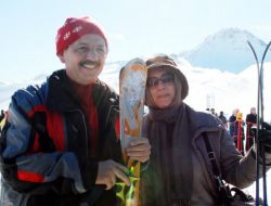 Mehmet Özhaseki Erciyes Kayak Merkezinde