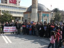 Suriye’deki Kanlı Olaylar Protesto Edildi