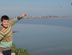 Amik Gölünde Piknik Keyfi Yaptılar