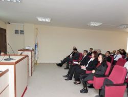 Çukurova Belediyesinde İş Güvenliği Semineri Verildi