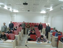 Gönen Belediyesi'nde Görevde Yükselme Sınavı Yapıldı