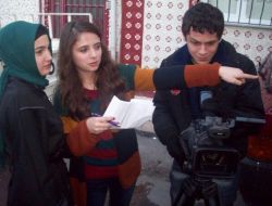 Liseli Gençler Kadına Şiddete Tepki İçin Film Çekti