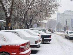 Çankırı'da Kar Sebebiyle 97 Köy Yolu Kapandı