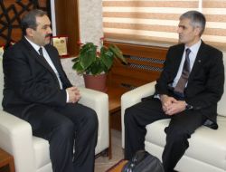 Sivas Milli Eğitim Müdürü Akpınar'dan Başkan Ürgüp'e Ziyaret