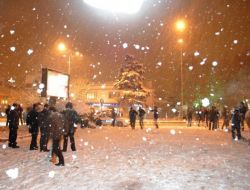 Kar Kırşehir’de Etkili Oluyor