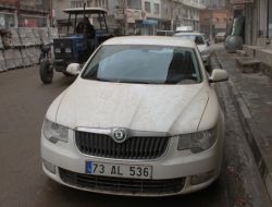 Cizre'de Yağmurla Karışık Çamur Yağdı