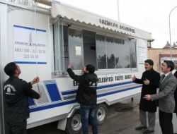 Erzincan Belediyesi, Karavan Tipi Taziye Aracını Hizmete Sundu