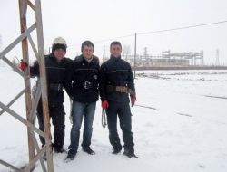 Vedaş Ekipleri Kara Kışta Özveriyle Çalışıyor