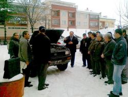 Orman Bölge Müdürlüğü, Personeline Kış Şartları Eğitimi Verdi