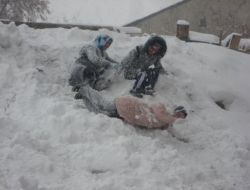 Erzurum'da 529 Köy Yolu Kapalı