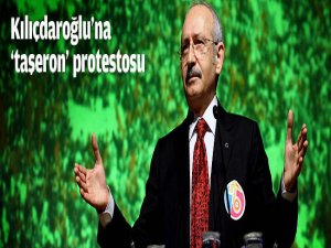 Kılıçdaroğlu'na 'taşeron' protestosu
