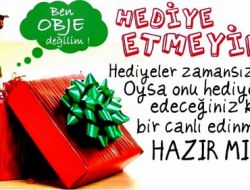 "Sevdiklerinize Hayvan Hediye Etmeyin"