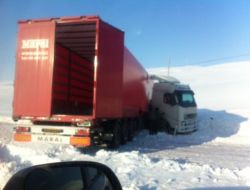 Taşlıçay'da Tır Kazası