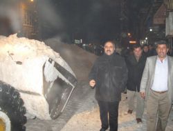 Ağrı'da Kar Temizleme Seferberliği