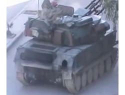 Uçaksavar Tankının Binalara Ateş Açması
