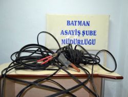 KABLO HIRSIZLARI TUTUKLANDI