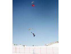 Komandolar, Erciyes’te Paraşüt Gösterisi İçin Prova Yaptı