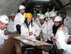 Yabancı Öğrenciler, İlk Kez Maden Ocağına Girmenin Heyecanını Yaşadı