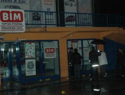 Markete Ses Bombalı Saldırı