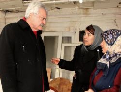 Başkan Tanık, Heyelan Bölgesinde Vatandaşların Sorunlarını Dinledi