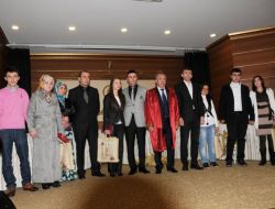 Pursaklar'da 5 Çift Sevgililer Günü'nde Dünya Evine Girdi