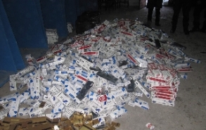 Yozgat’ta 13 bin 100 paket kaçak sigara