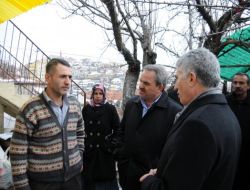 Büyükşehir Belediyesi Meclis Üyeleri Heyelan Bölgesinde İnceleme Yaptı