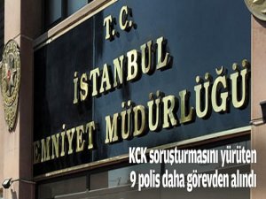 9 polis daha görevden alındı!