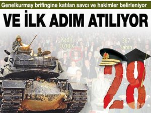 İLK ADIM ATILIYOR!..