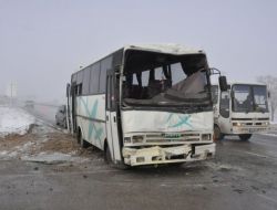 Konya’daki 25 Araç Birbirine Girdi!!