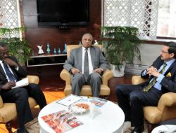 Sudan Büyükelçisi'nden Başkan Ak'a Ziyaret