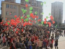 Burç Öğrencilerinin 'Sevgi Balonu' Hatay’a Ulaştı