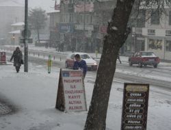 NEVŞEHİR BEYAZA BÜRÜNDÜ