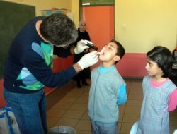 Nilüferli Öğrenciler, Kardeş Okullarında Sağlık Taraması Yaptırdı