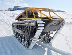 İmam Çocukluk Hayali Paletli Arazi Aracını Kendisi Yaptı