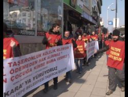 Maltepe Belediyesi İşçileri Ankara'ya Yürüyor