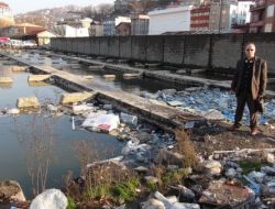 Kar Sularıyla Dolan Eski Kömür Yıkama Havuzları Tehlike Saçıyor