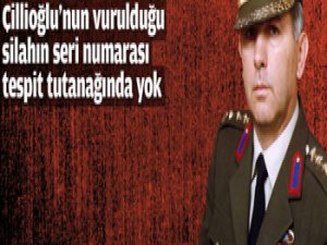 Albay Çillioğlu'nu öldüren silah