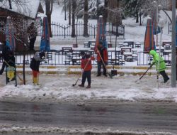 Belediyeden Kar Mesaisi